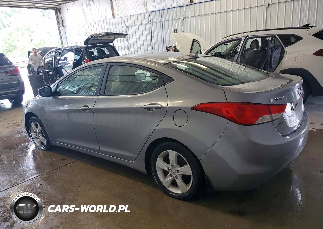 2012 Hyundai Elantra Gls VIN:KMHDH4AE8CU387921 - 2