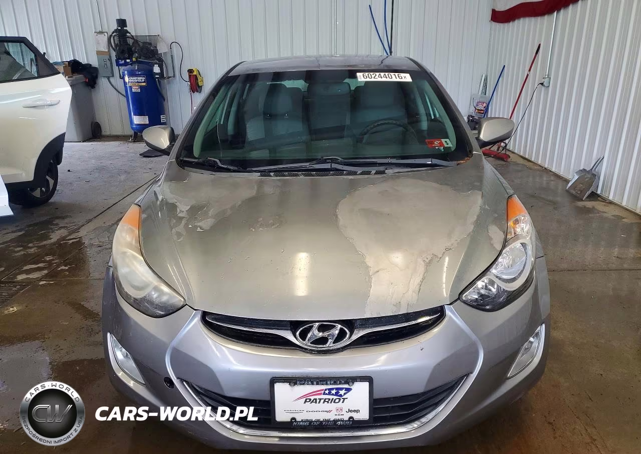 2012 Hyundai Elantra Gls VIN:KMHDH4AE8CU387921 - 5