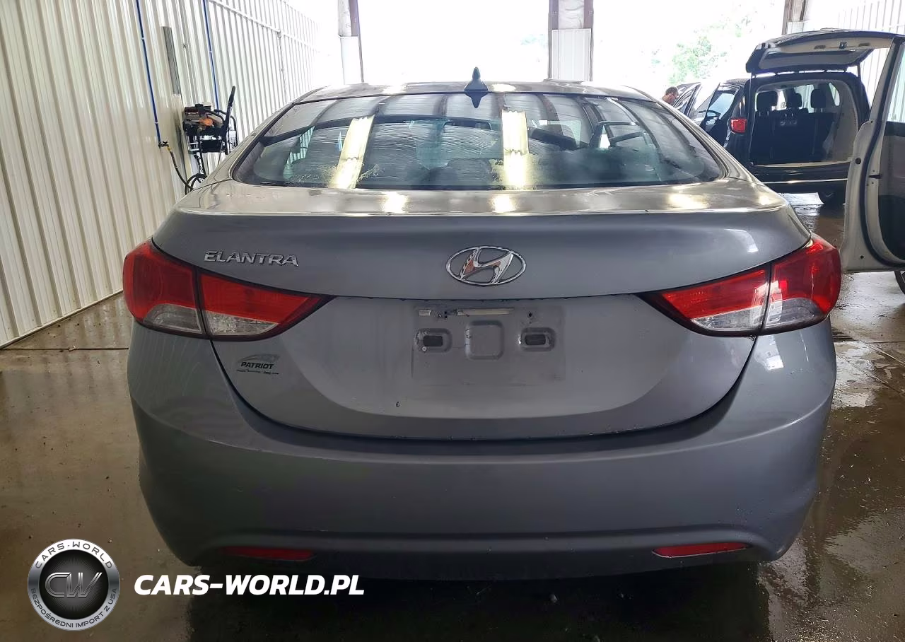 2012 Hyundai Elantra Gls VIN:KMHDH4AE8CU387921 - 6