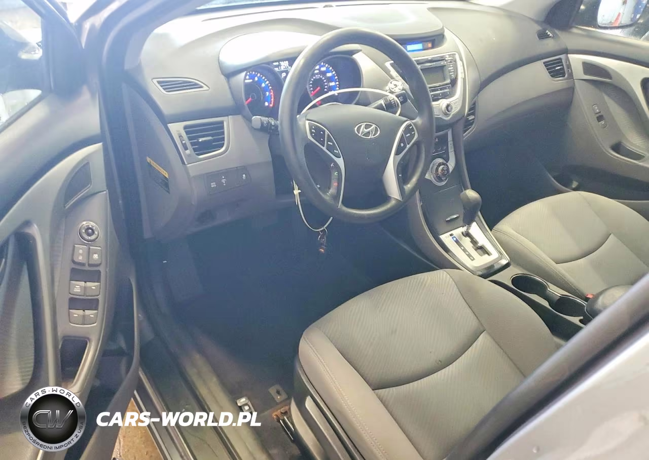 2012 Hyundai Elantra Gls VIN:KMHDH4AE8CU387921 - 8