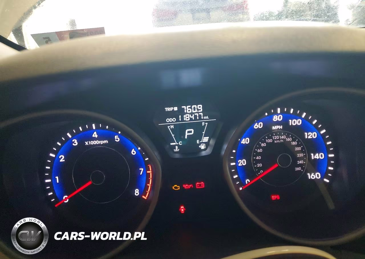 2012 Hyundai Elantra Gls VIN:KMHDH4AE8CU387921 - 9