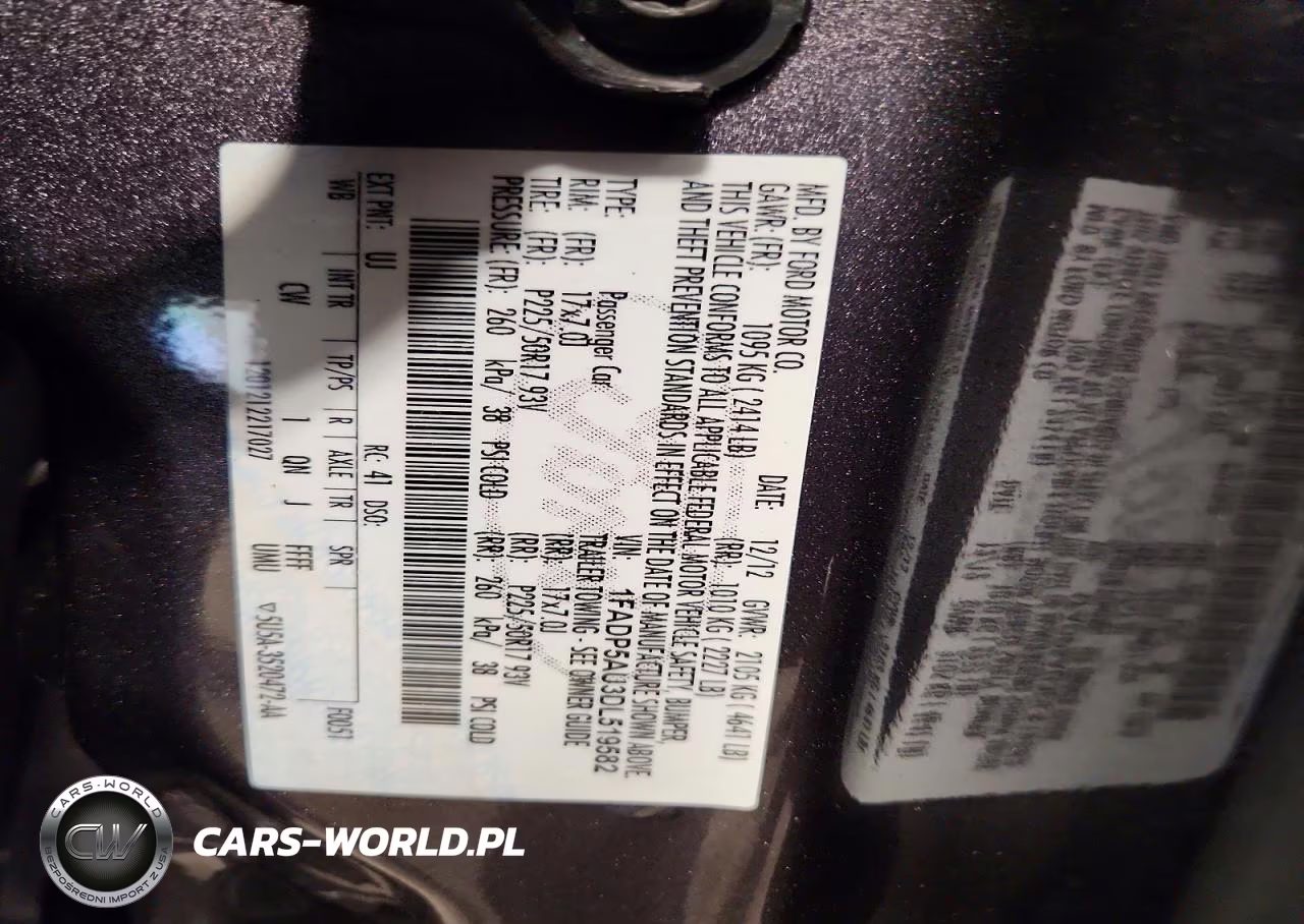 2013 Ford C-Max Se VIN:1FADP5AU3DL519582 - 12