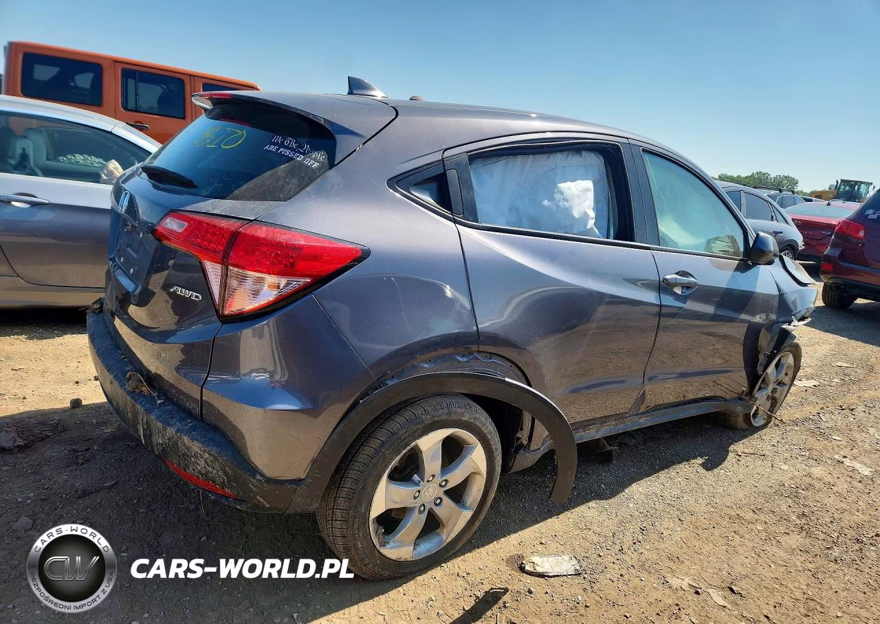 2018 Honda Hr-V Lx VIN:3CZRU6H34JG706750 - 3