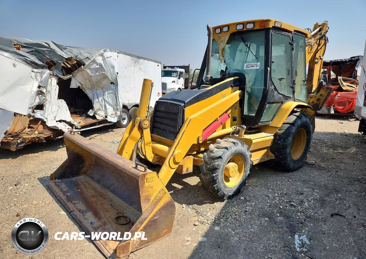 2005 Caterpillar 420D Backhoe VIN:CAT0420DCFD923024 - 2