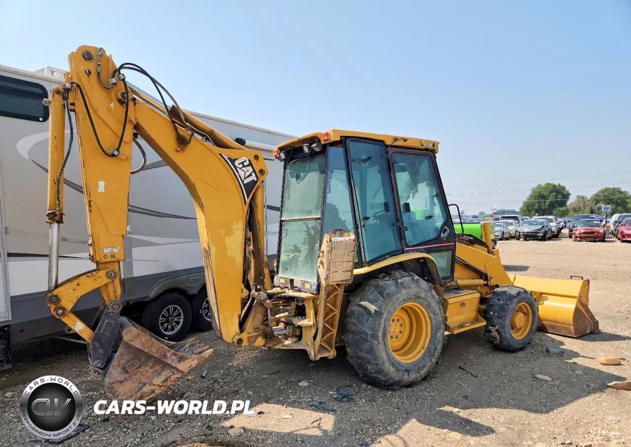 2005 Caterpillar 420D Backhoe VIN:CAT0420DCFD923024 - 4
