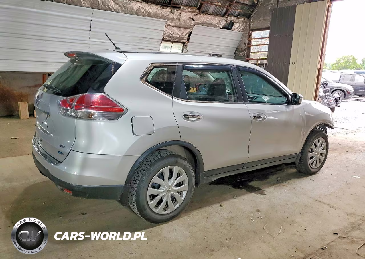 2014 Nissan Rogue S VIN:5N1AT2MVXEC865590 - 3