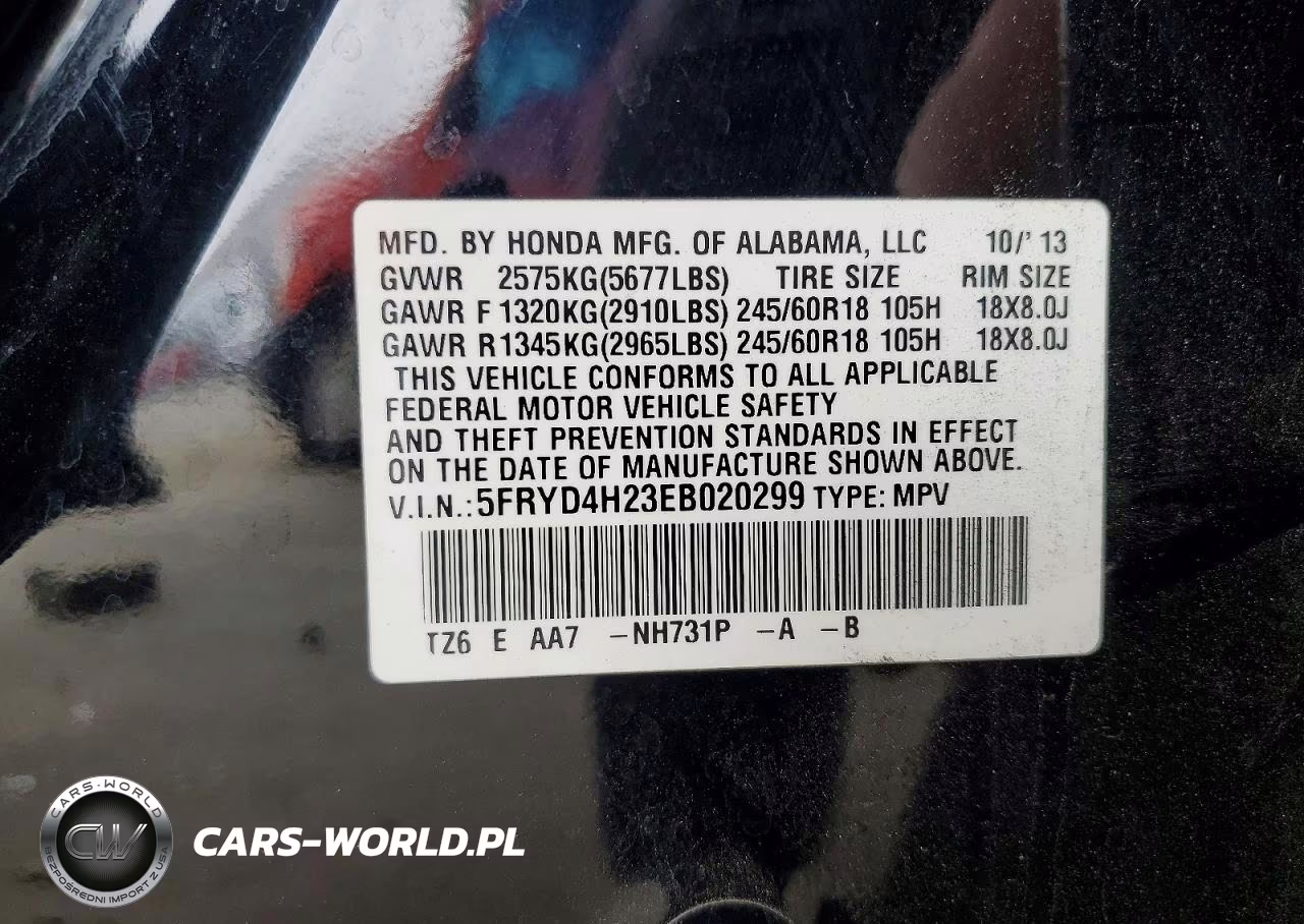 2014 Acura Mdx VIN:5FRYD4H23EB020299 - 12
