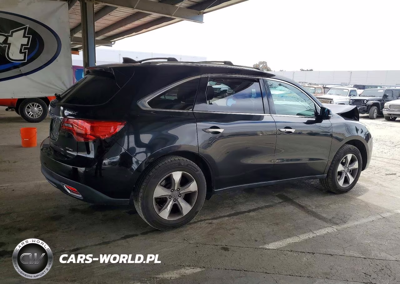 2014 Acura Mdx VIN:5FRYD4H23EB020299 - 3