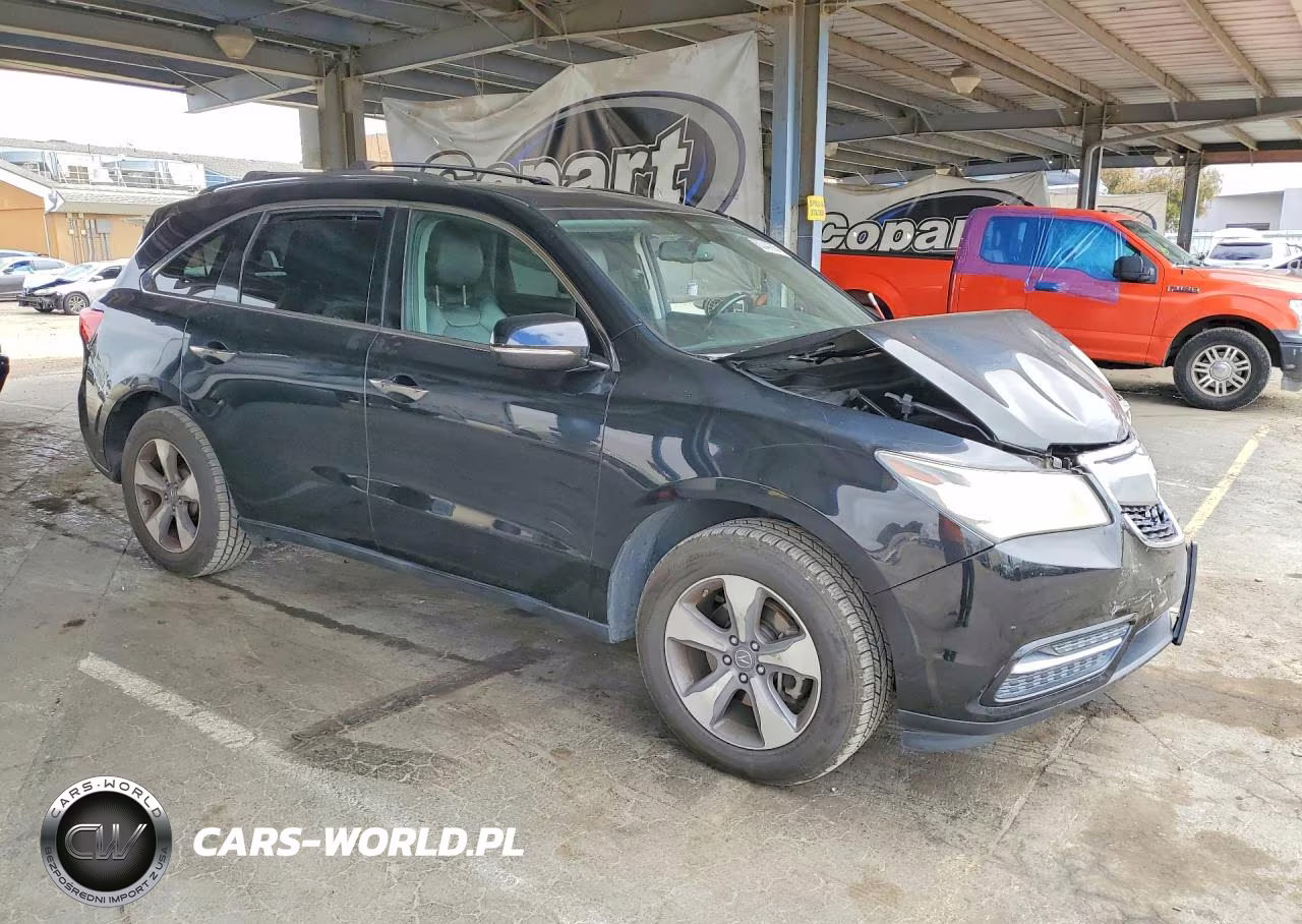 2014 Acura Mdx VIN:5FRYD4H23EB020299 - 4