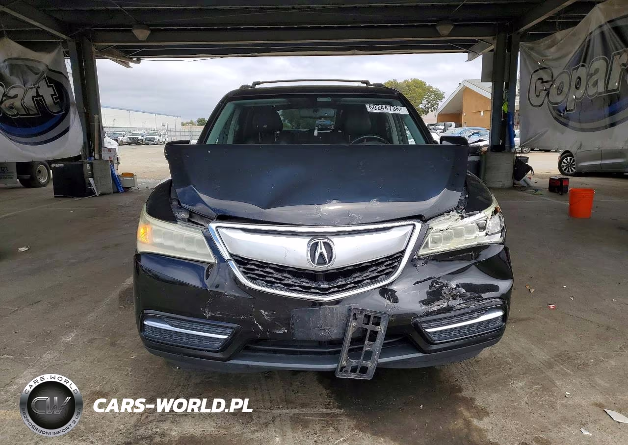2014 Acura Mdx VIN:5FRYD4H23EB020299 - 5
