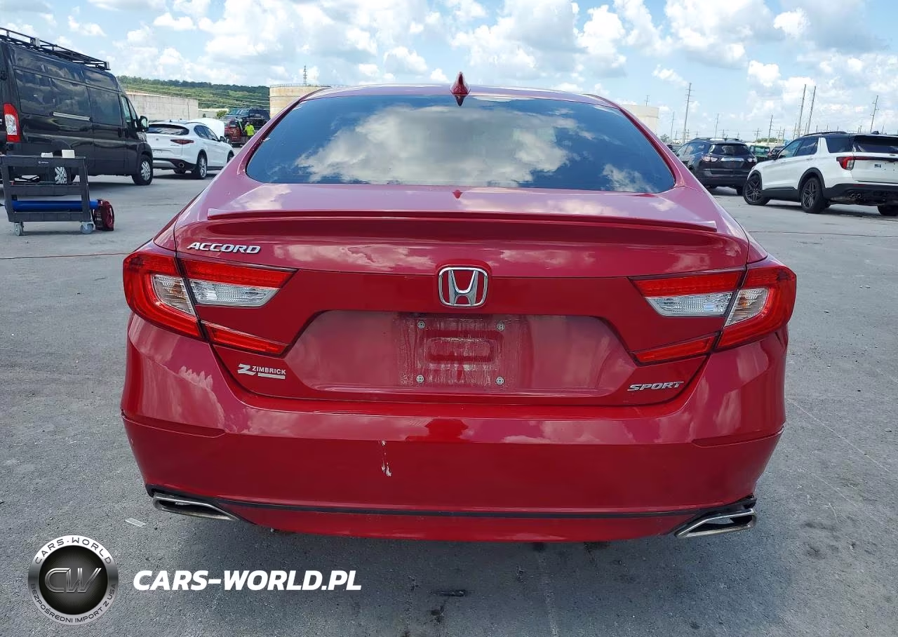 2018 Honda Accord Sport VIN:1HGCV1F32JA083496 - 6