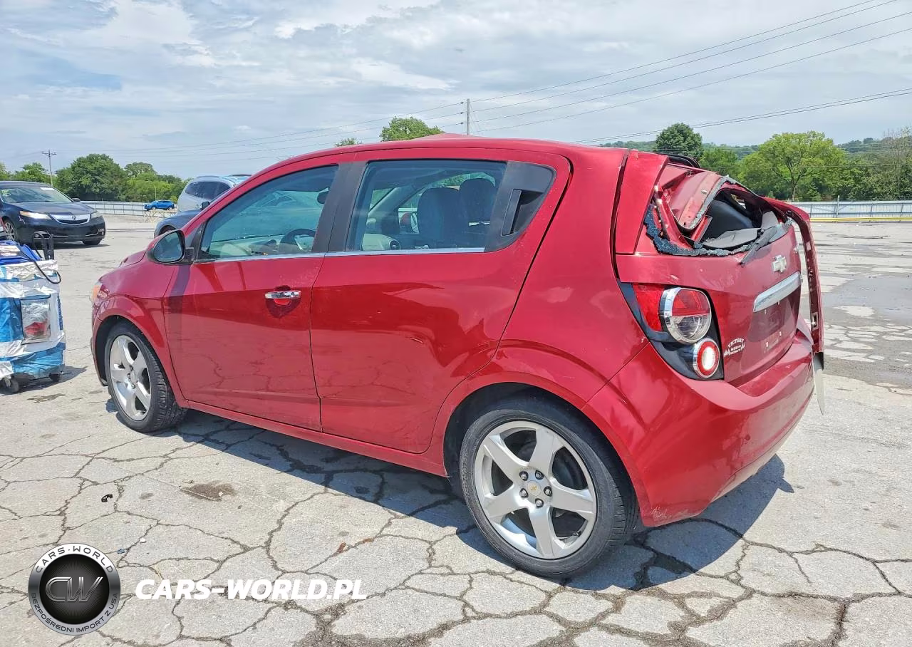 2012 Chevrolet Sonic Ltz VIN:1G1JE6SB3C4183441 - 2