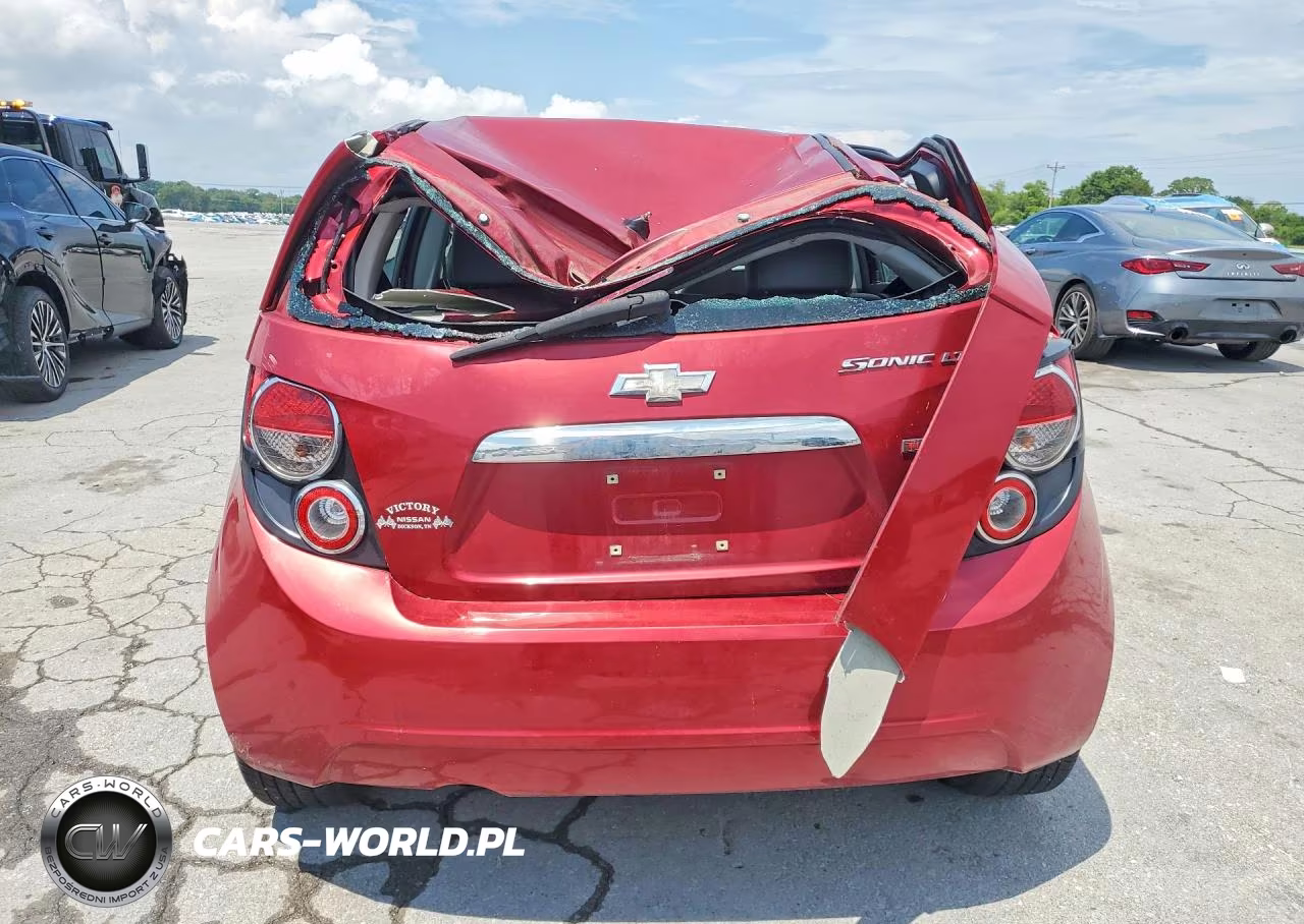 2012 Chevrolet Sonic Ltz VIN:1G1JE6SB3C4183441 - 6
