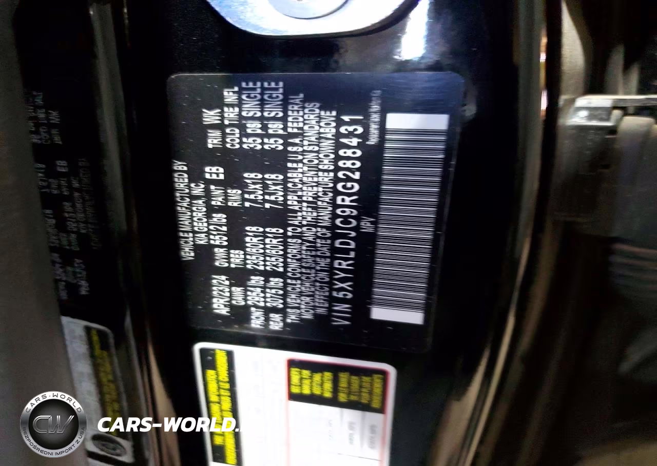 2024 Kia Sorento S VIN:5XYRLDJC9RG288431 - 13