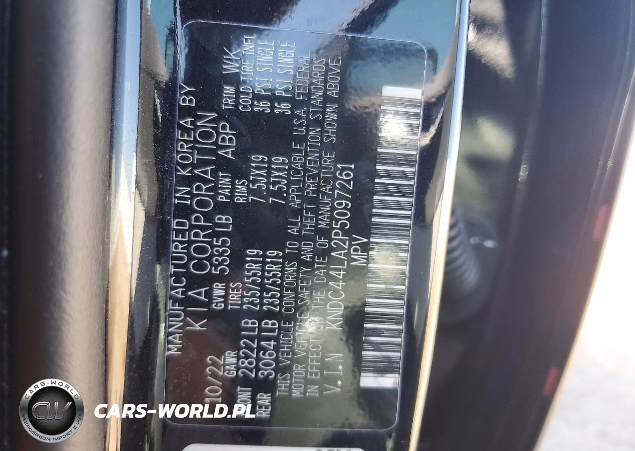 2023 Kia Ev6 Gt Line VIN:KNDC44LA2P5097261 - 12