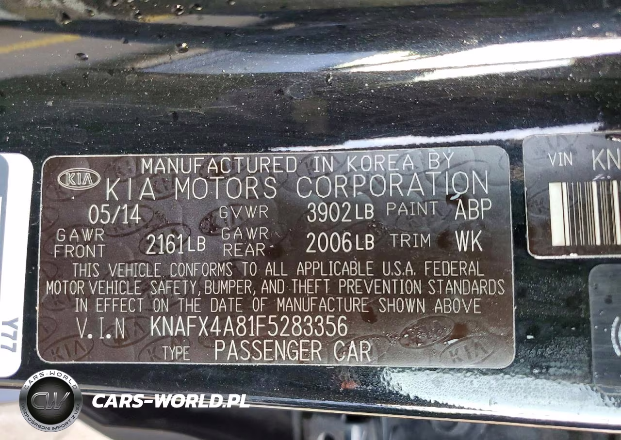 2015 Kia Forte Ex VIN:KNAFX4A81F5283356 - 12