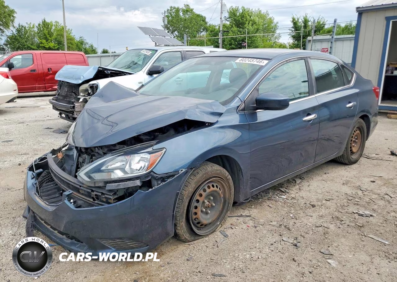 2017 Nissan Sentra Sv VIN:3N1AB7AP5HL644260 - 1