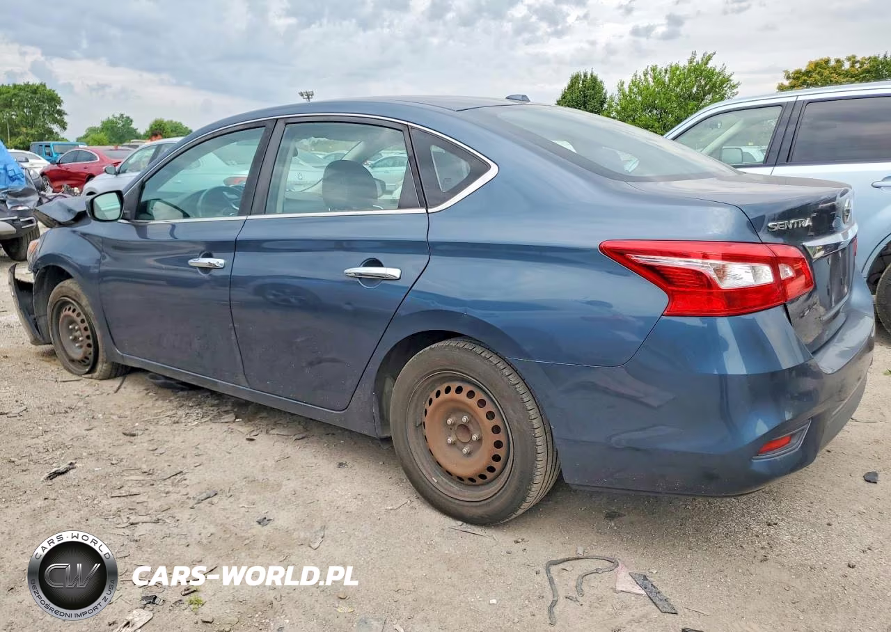 2017 Nissan Sentra Sv VIN:3N1AB7AP5HL644260 - 2