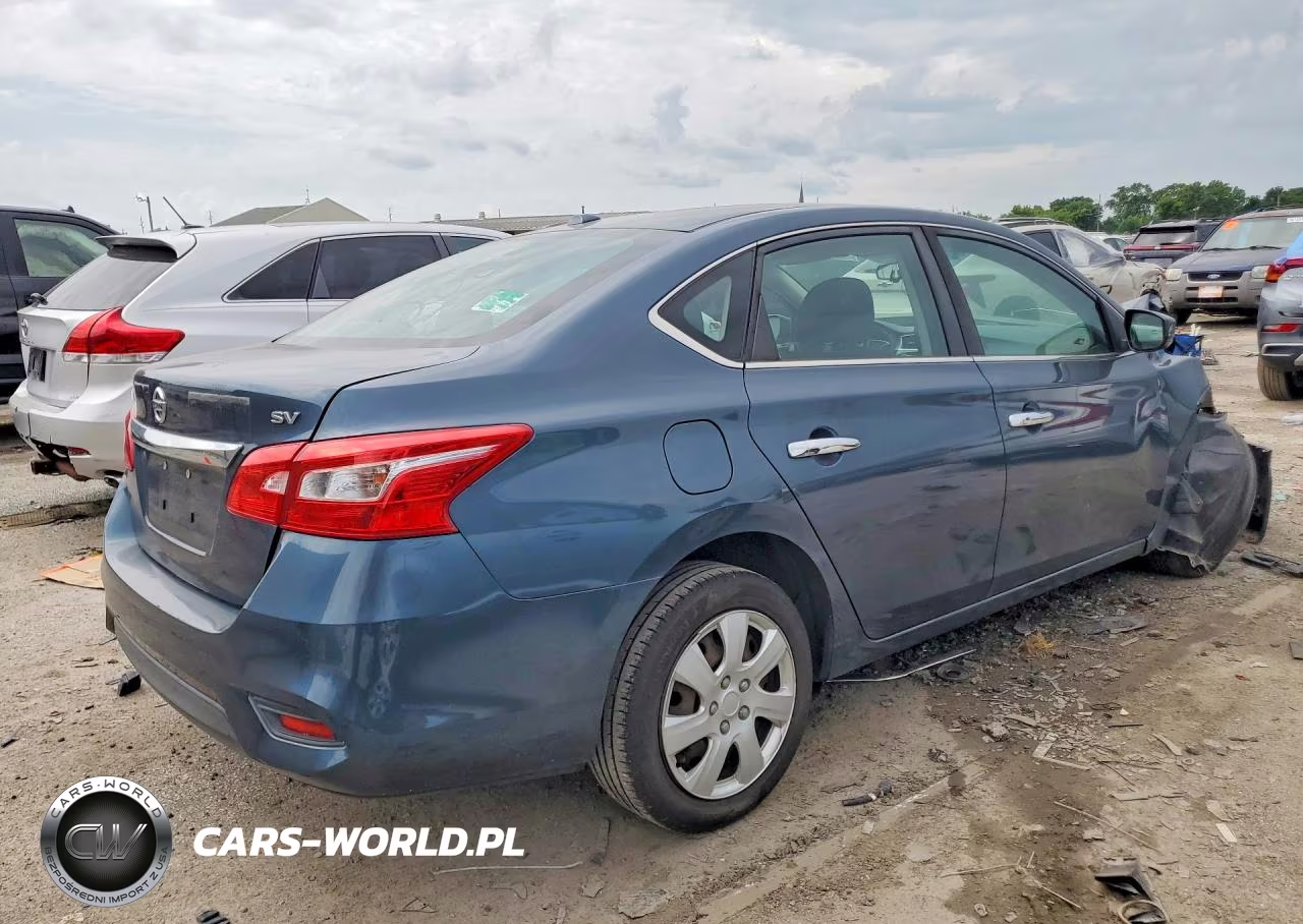 2017 Nissan Sentra Sv VIN:3N1AB7AP5HL644260 - 3