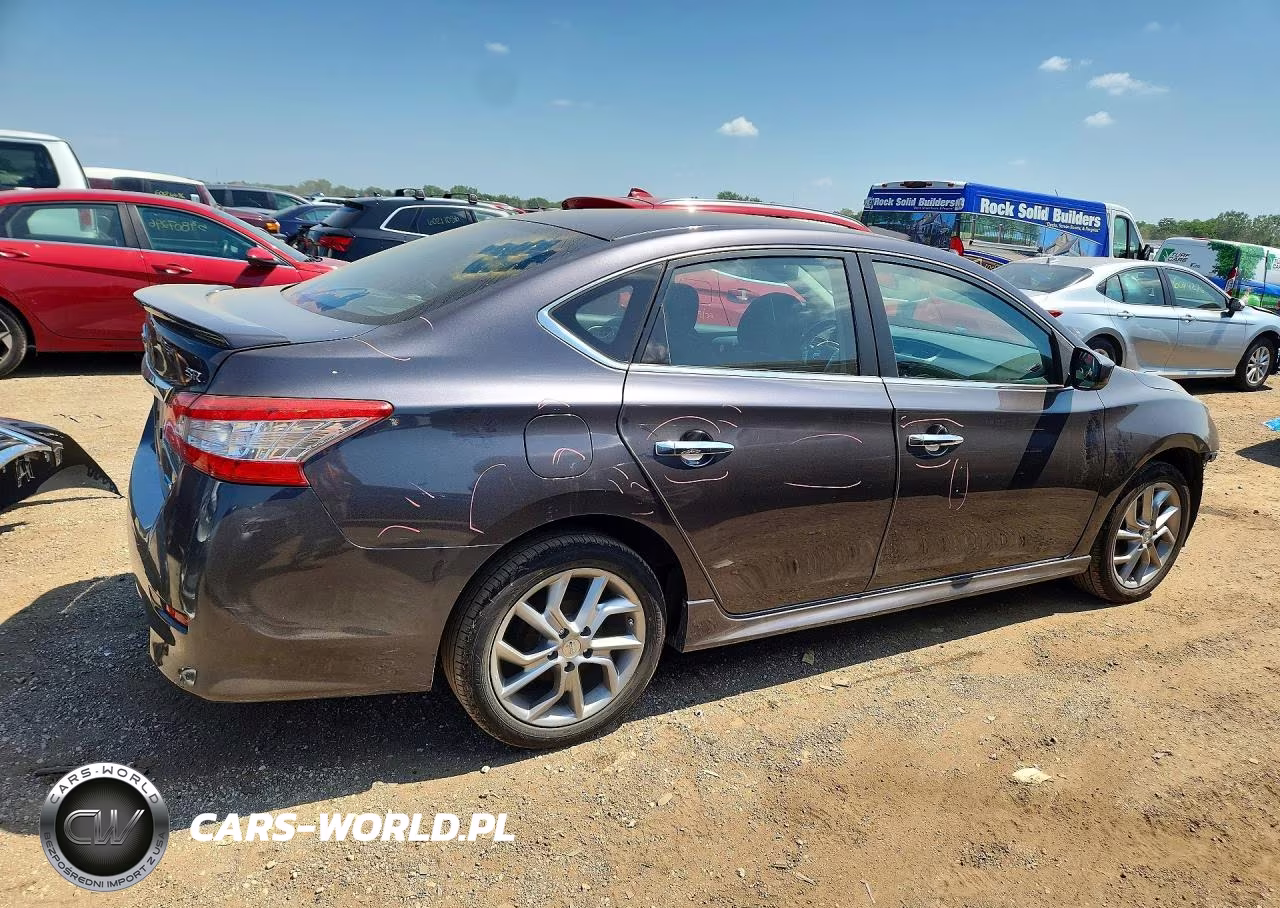 2014 Nissan Sentra Sr VIN:3N1AB7AP7EY275142 - 3