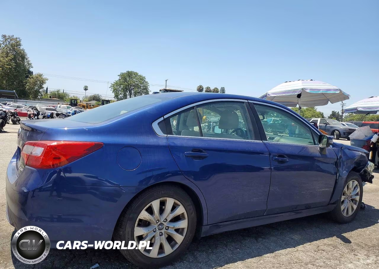 2015 Subaru Legacy 2.5I Premium VIN:4S3BNBF62F3037558 - 3