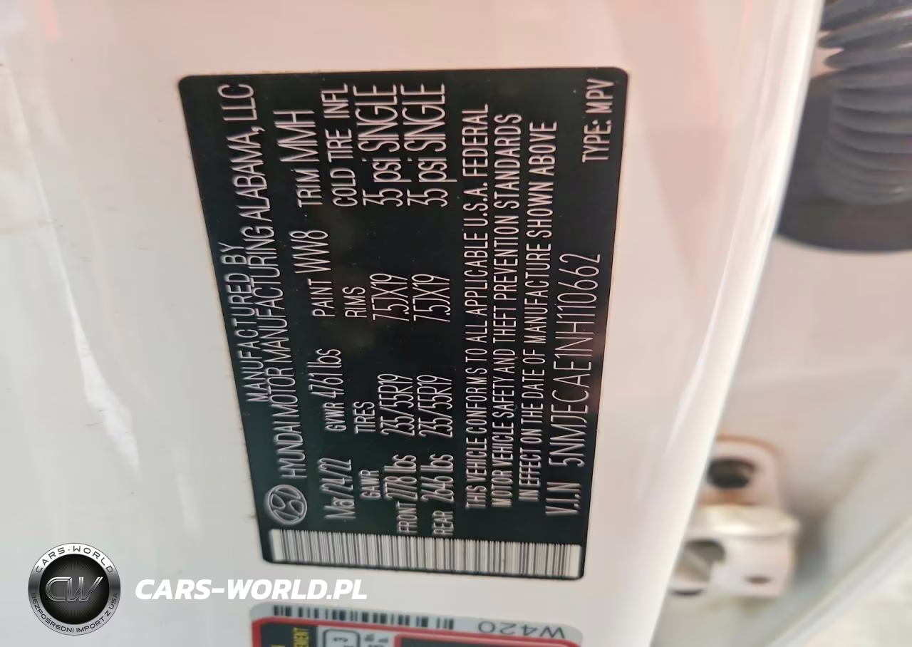 2022 Hyundai Tucson Limited VIN:5NMJECAE1NH110662 - 13