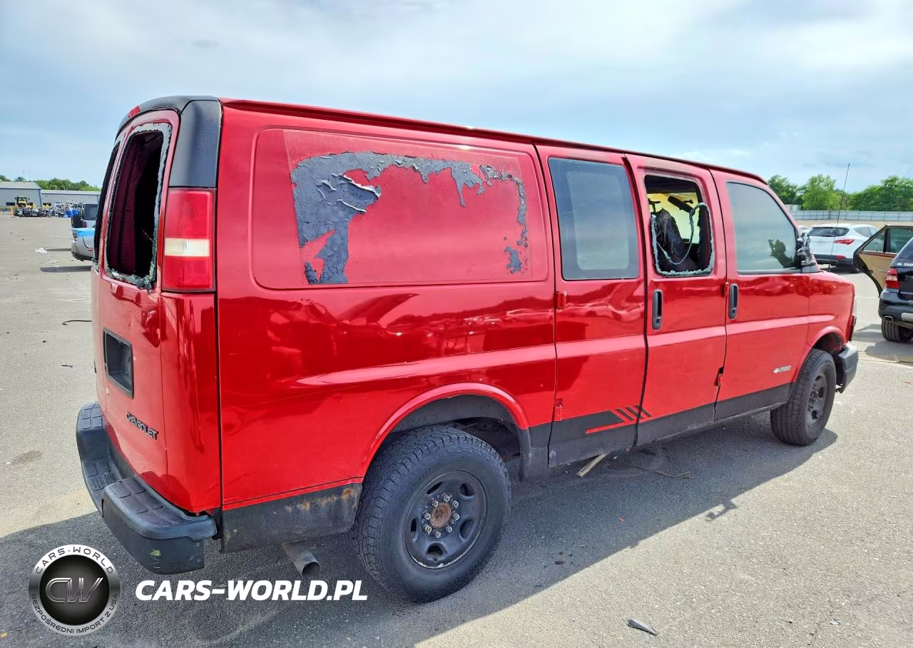 2006 Chevrolet Express 2500 Delivery Van VIN:1GCGG25V261252667 - 3