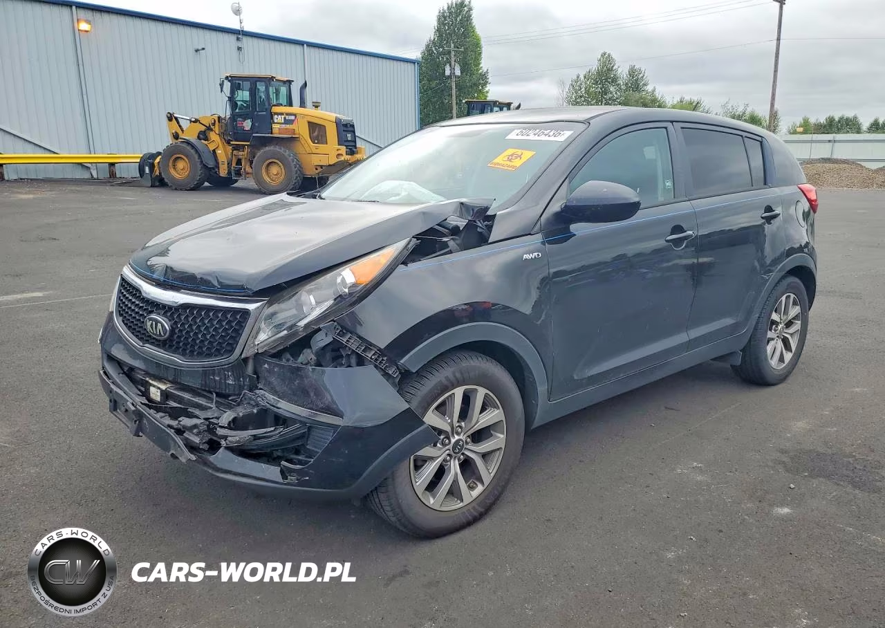 2015 Kia Sportage Lx VIN:KNDPBCAC3F7764590 - 1