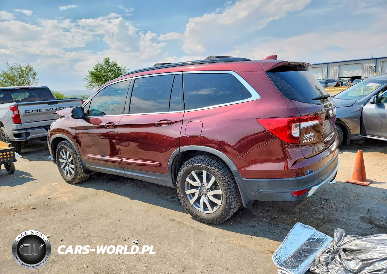 2019 Honda Pilot Exl VIN:5FNYF6H4XKB036584 - 2