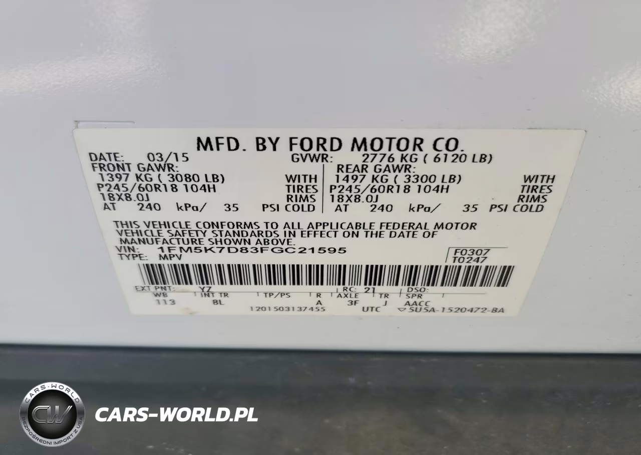 2015 Ford Explorer Xlt VIN:1FM5K7D83FGC21595 - 13