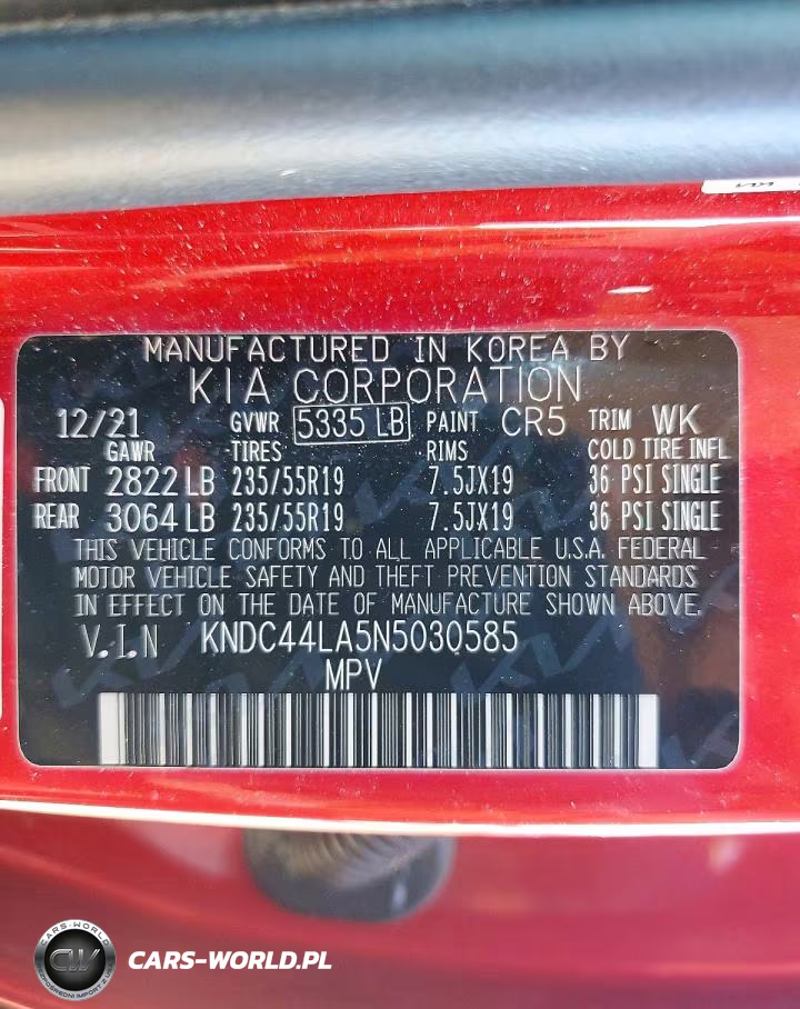 2022 Kia Ev6 Gt Line VIN:KNDC44LA5N5030585 - 14