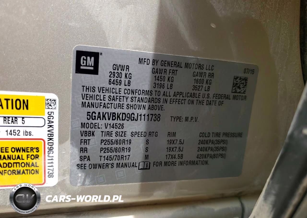 2016 Buick Enclave VIN:5GAKVBKD9GJ111738 - 13