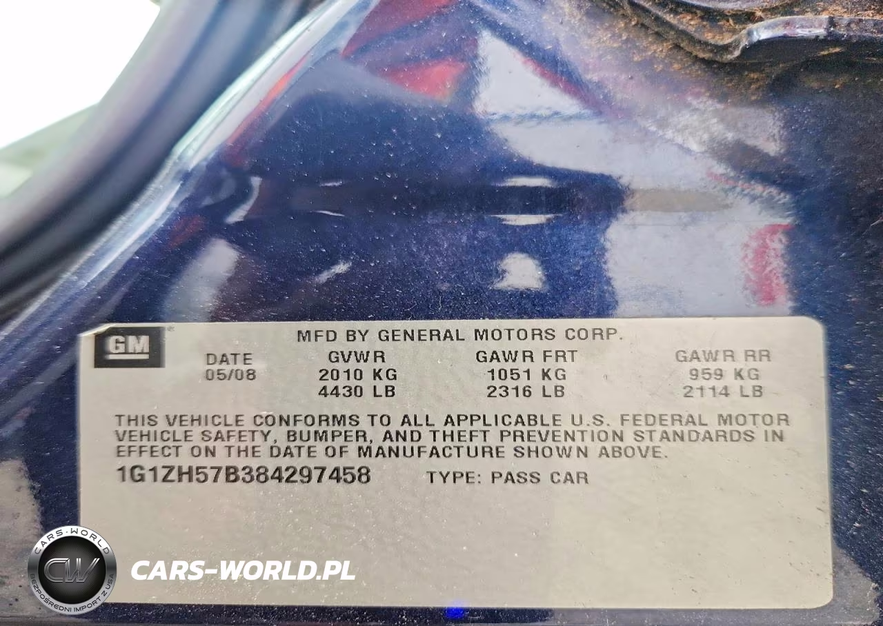 2008 Chevrolet Malibu 1Lt VIN:1G1ZH57B384297458 - 12