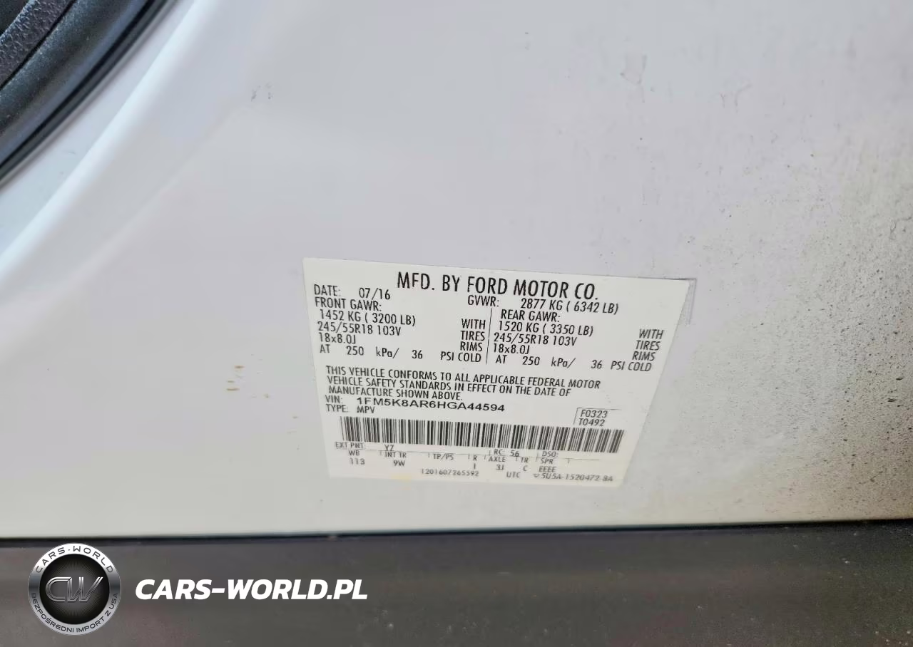 2017 Ford Explorer Police Interceptor VIN:1FM5K8AR6HGA44594 - 13