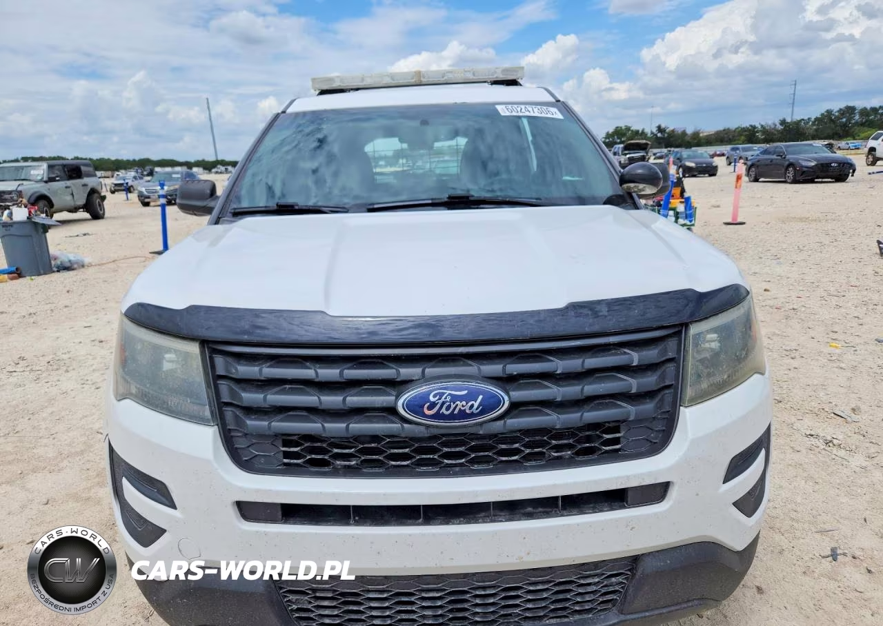 2017 Ford Explorer Police Interceptor VIN:1FM5K8AR6HGA44594 - 5