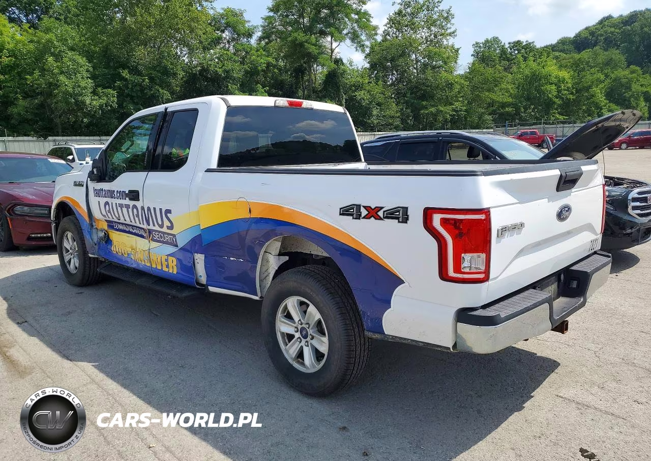2016 Ford F150 Super Cab VIN:1FTEX1EP2GKF77821 - 2