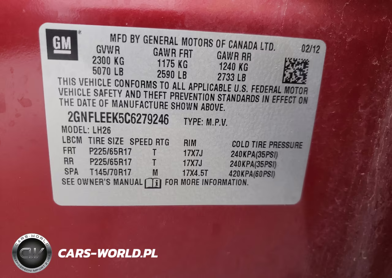 2012 Chevrolet Equinox Lt VIN:2GNFLEEK5C6279246 - 10