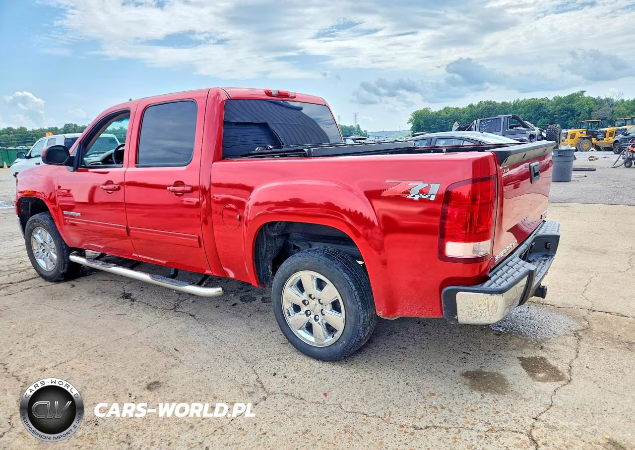 2013 GMC Sierra K1500 Slt VIN:3GTP2WE7XDG374456 - 2