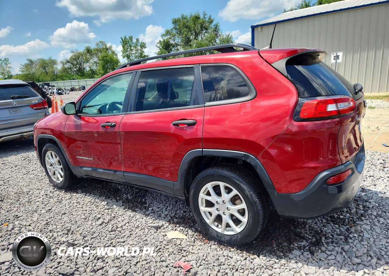 2017 Jeep Cherokee Sport VIN:1C4PJLAB2HW607782 - 2