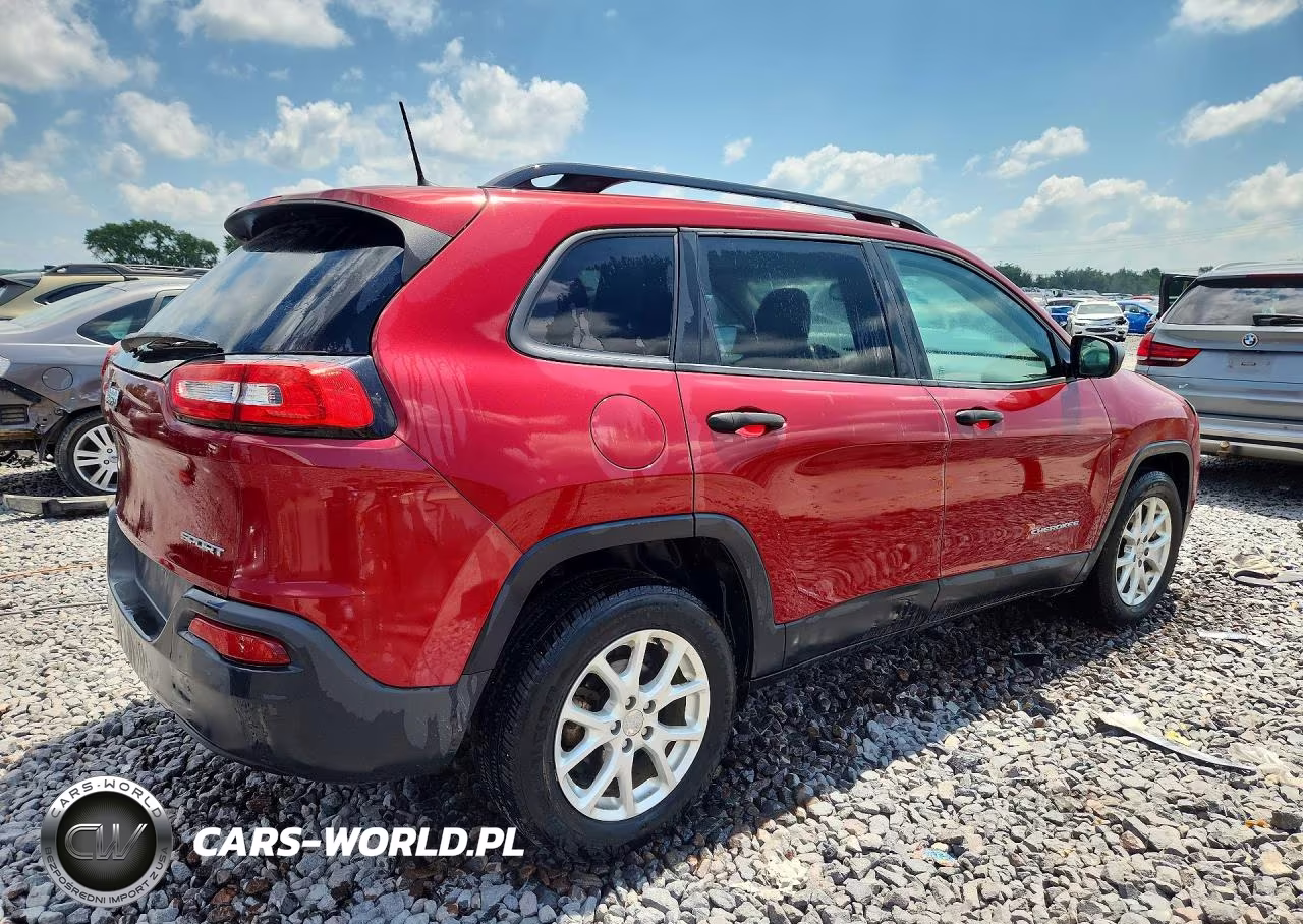 2017 Jeep Cherokee Sport VIN:1C4PJLAB2HW607782 - 3