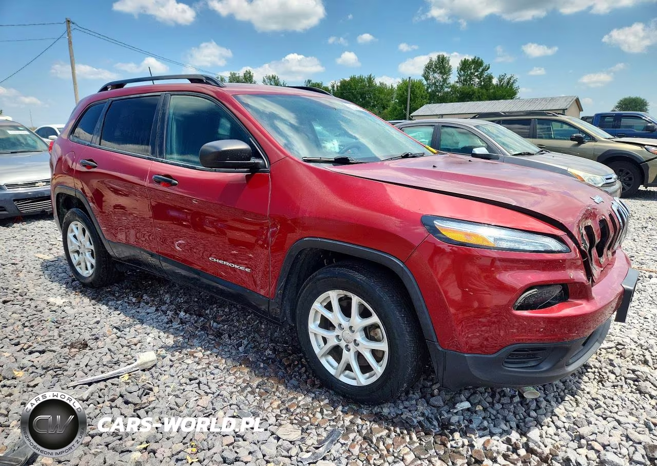 2017 Jeep Cherokee Sport VIN:1C4PJLAB2HW607782 - 4