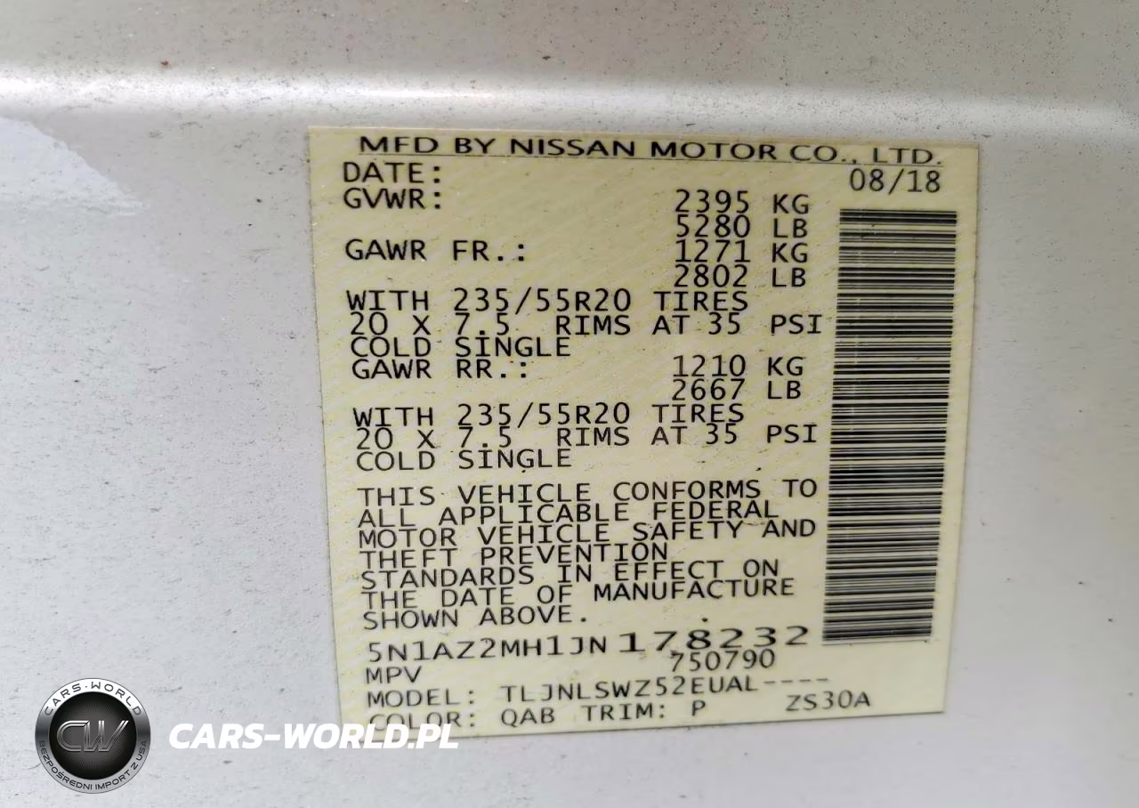 2018 Nissan Murano Platinum VIN:5N1AZ2MH1JN178232 - 14