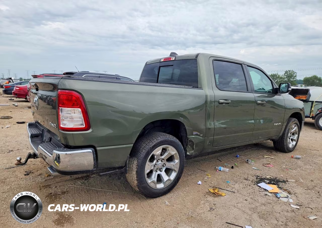 2021 Ram 1500 Big Horn-Lone Star VIN:1C6SRFFT8MN773432 - 3