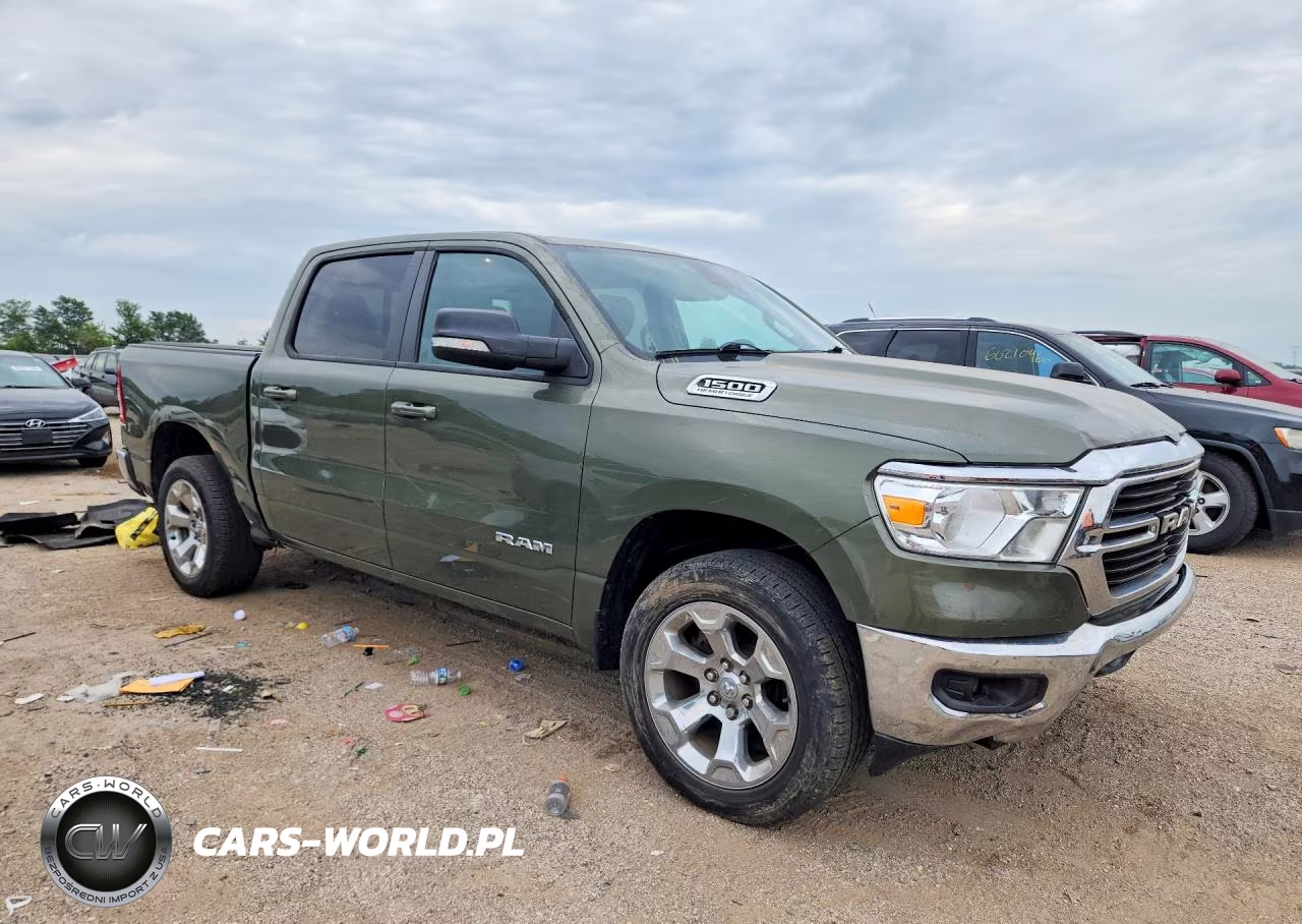 2021 Ram 1500 Big Horn-Lone Star VIN:1C6SRFFT8MN773432 - 4
