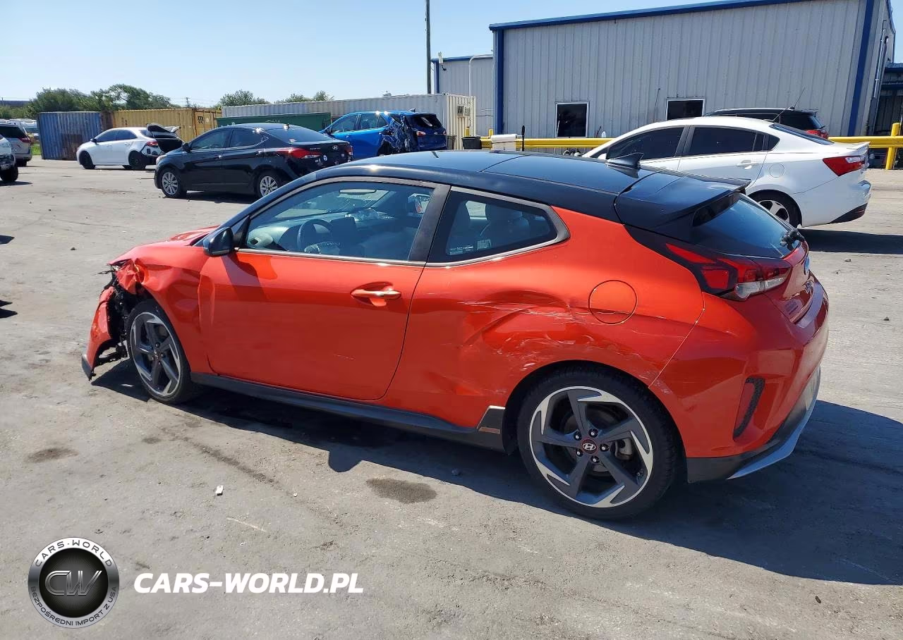 2019 Hyundai Veloster Turbo Ultimate VIN:KMHTH6AB5KU019322 - 2