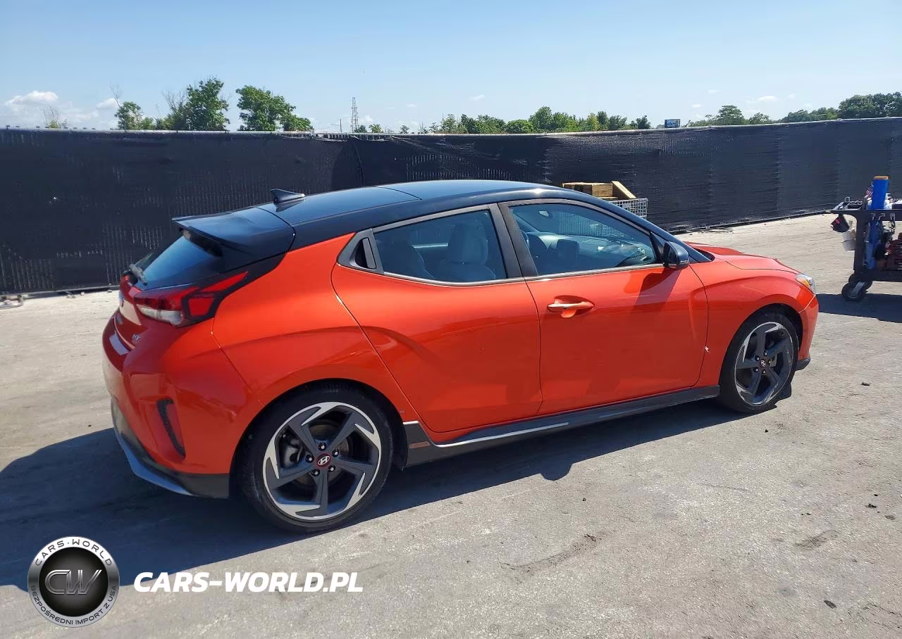 2019 Hyundai Veloster Turbo Ultimate VIN:KMHTH6AB5KU019322 - 3