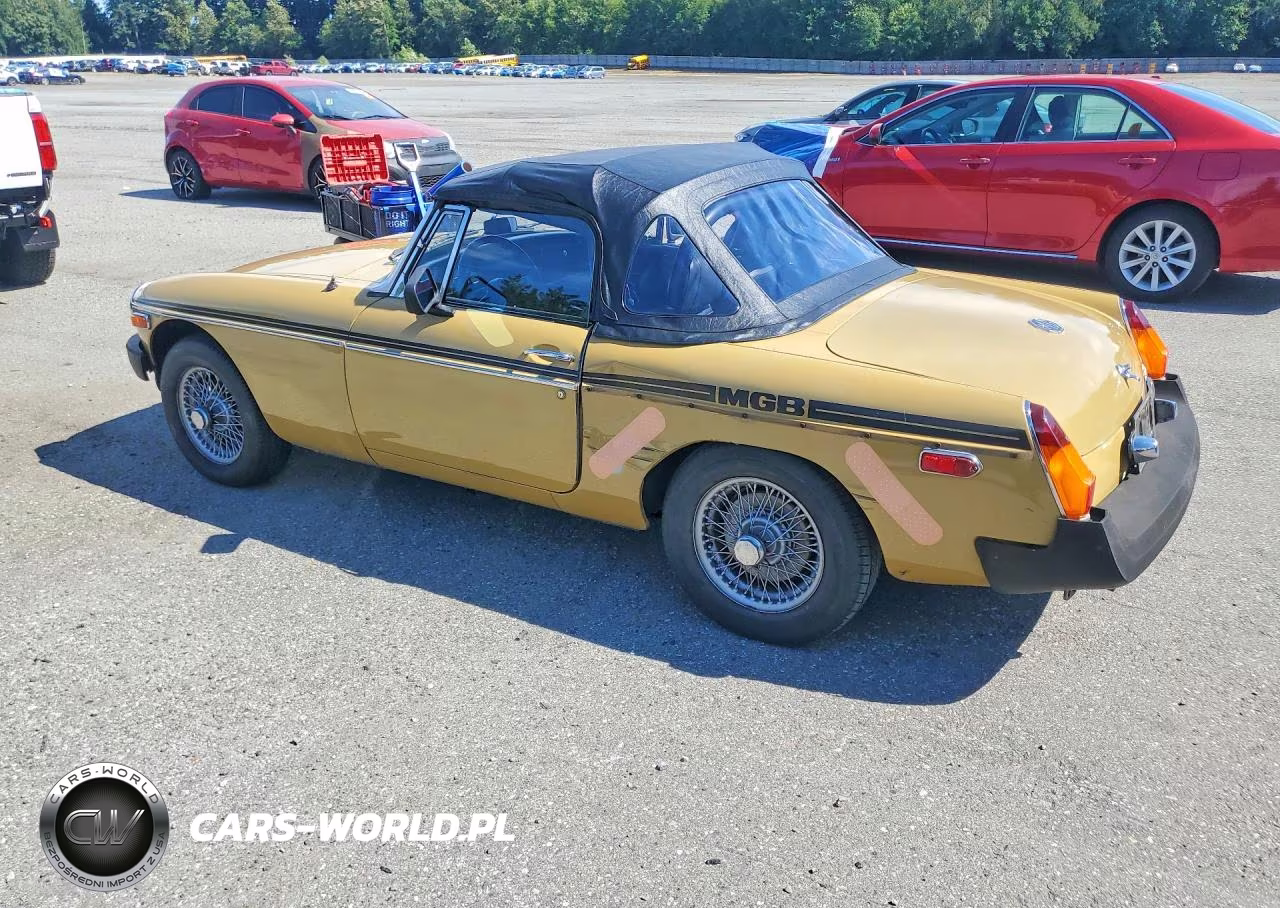 1975 Mg Mgb Convertible VIN:GHN5UF385930G - 2