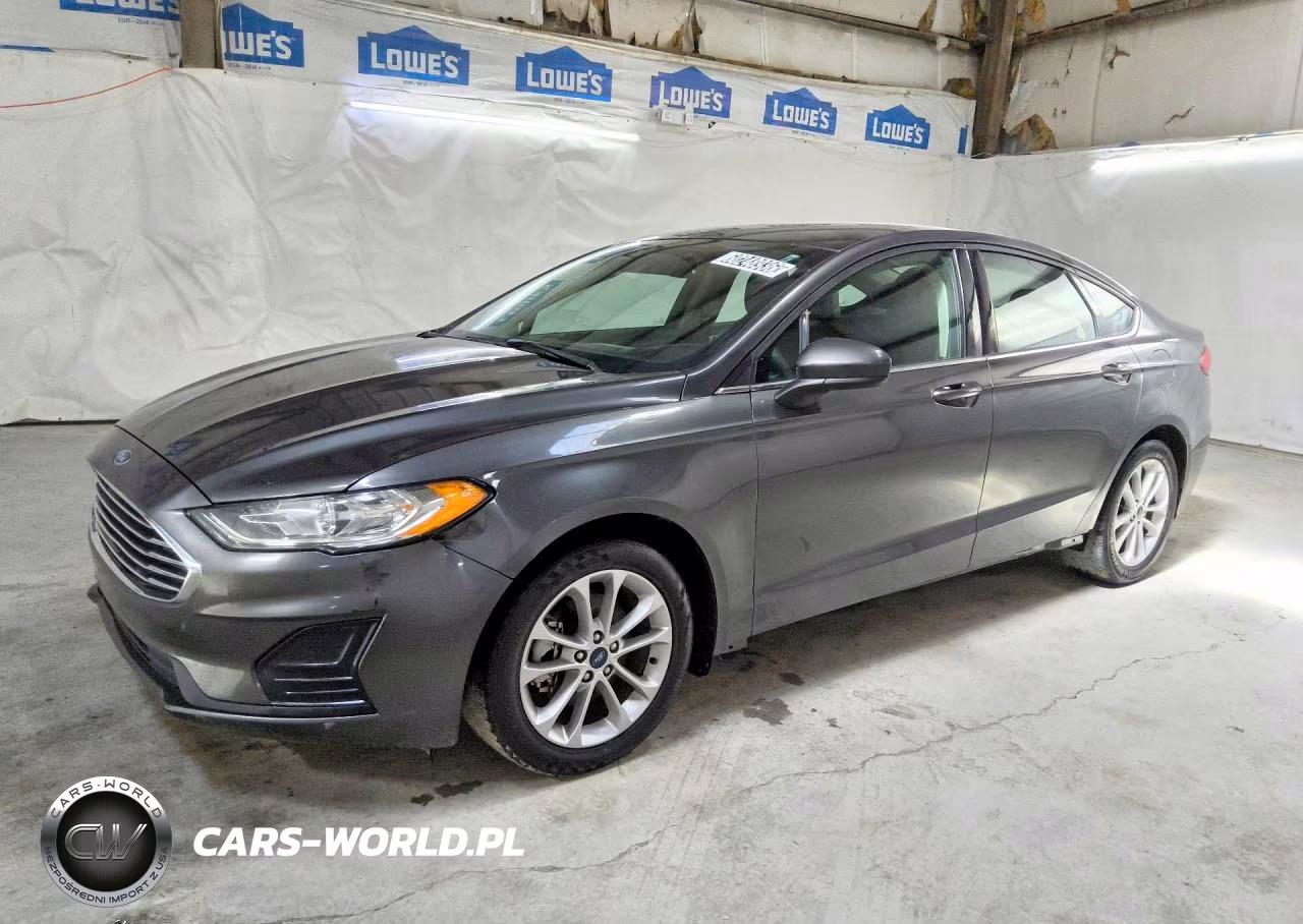 2019 Ford Fusion Se VIN:3FA6P0HD1KR271588 - 1