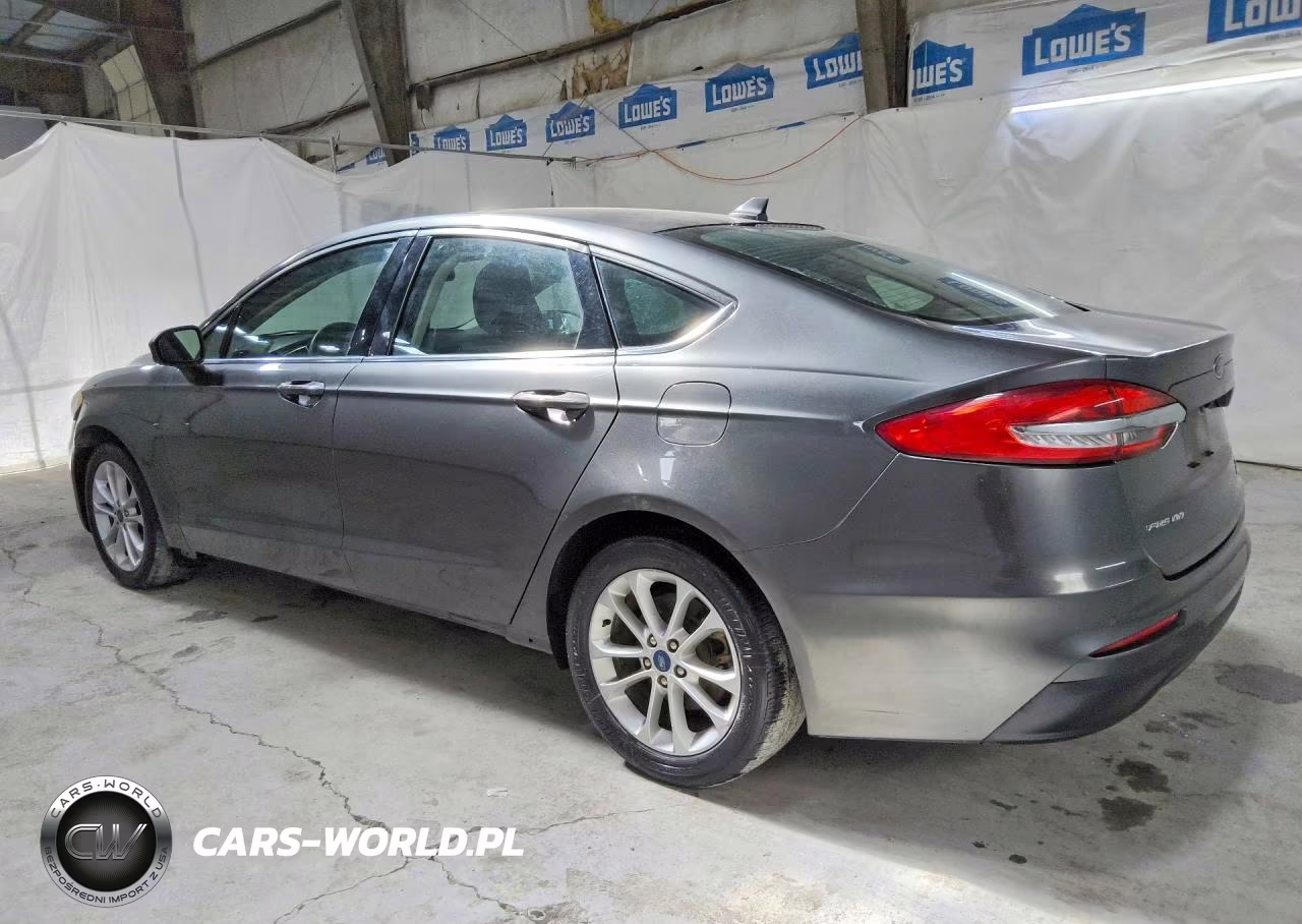 2019 Ford Fusion Se VIN:3FA6P0HD1KR271588 - 2