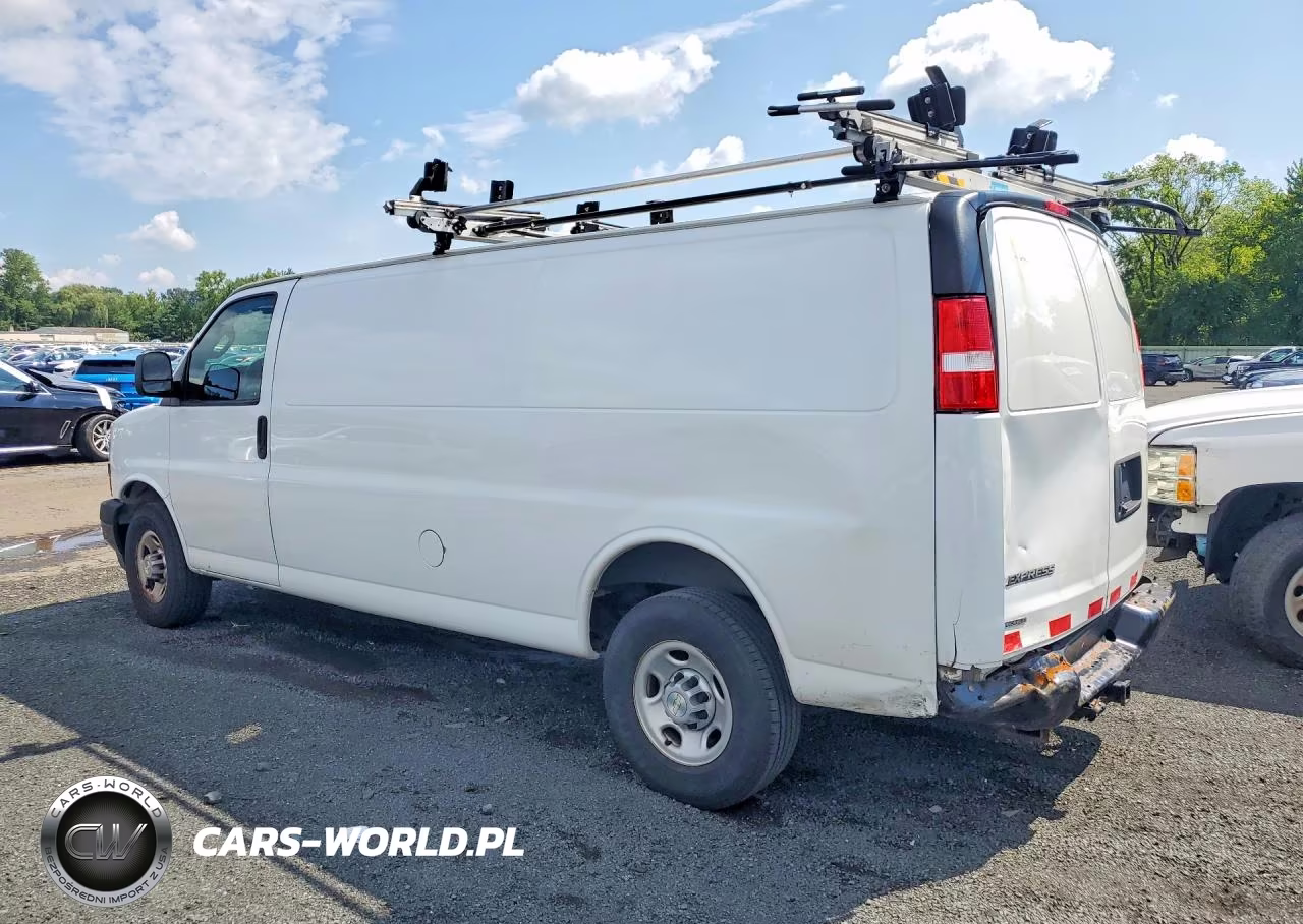 2021 Chevrolet Express 2500 Cargo Delivery Van VIN:1GCWGBFP0M1227601 - 2